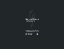 Tablet Screenshot of kartondesign.com